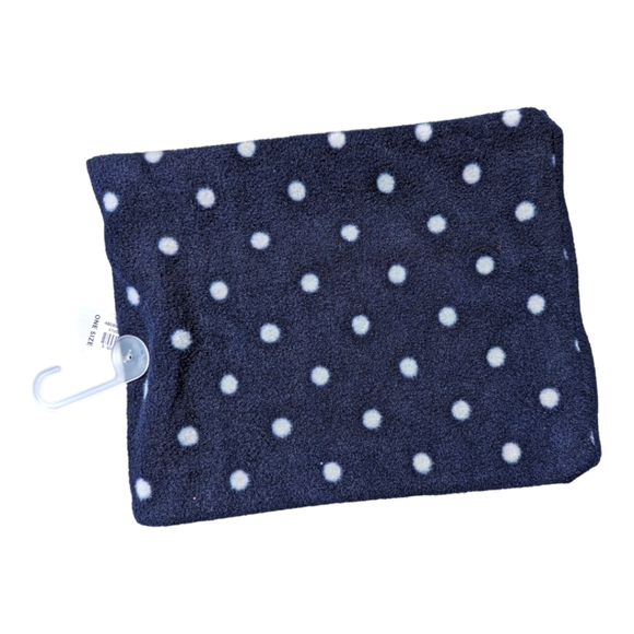 Old Navy Girls Blue/White Polkadot Neck Gator - Picture 4 of 6
